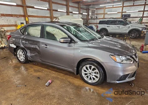 2018 Nissan Sentra S z USA, uszkodzony, nr VIN 3N1AB7AP5JY254123
